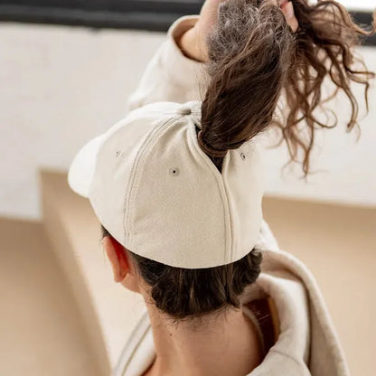 Casquette pour chignon ou queue-de-cheval haute