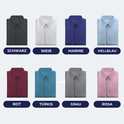 Elegantes Slim-Fit Hemd ohne Bügeln