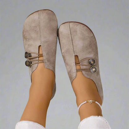 Mocassins en daim de chèvre premium