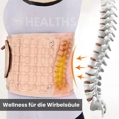 Aufblasbares Dekompressions-Gürtel zur Entlastung der Lendenwirbelsäule