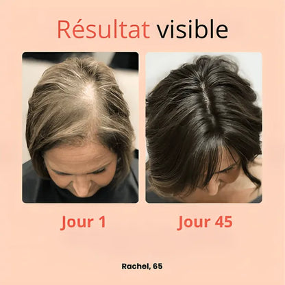 Brosse capillaire lumière rouge