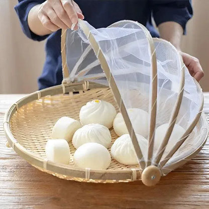 Serviette en rotin avec couvercle