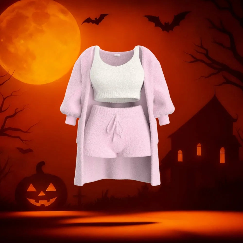 Pyjama 3 Pièces Femme Douillet