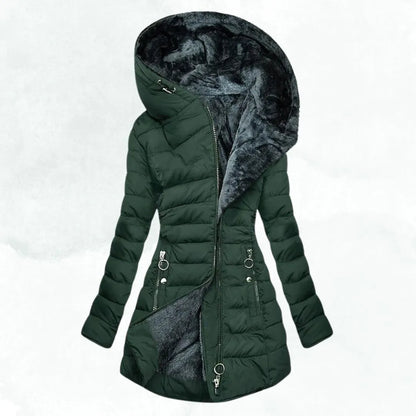 Winterjacke mit kuscheligem Fellfutter für Damen