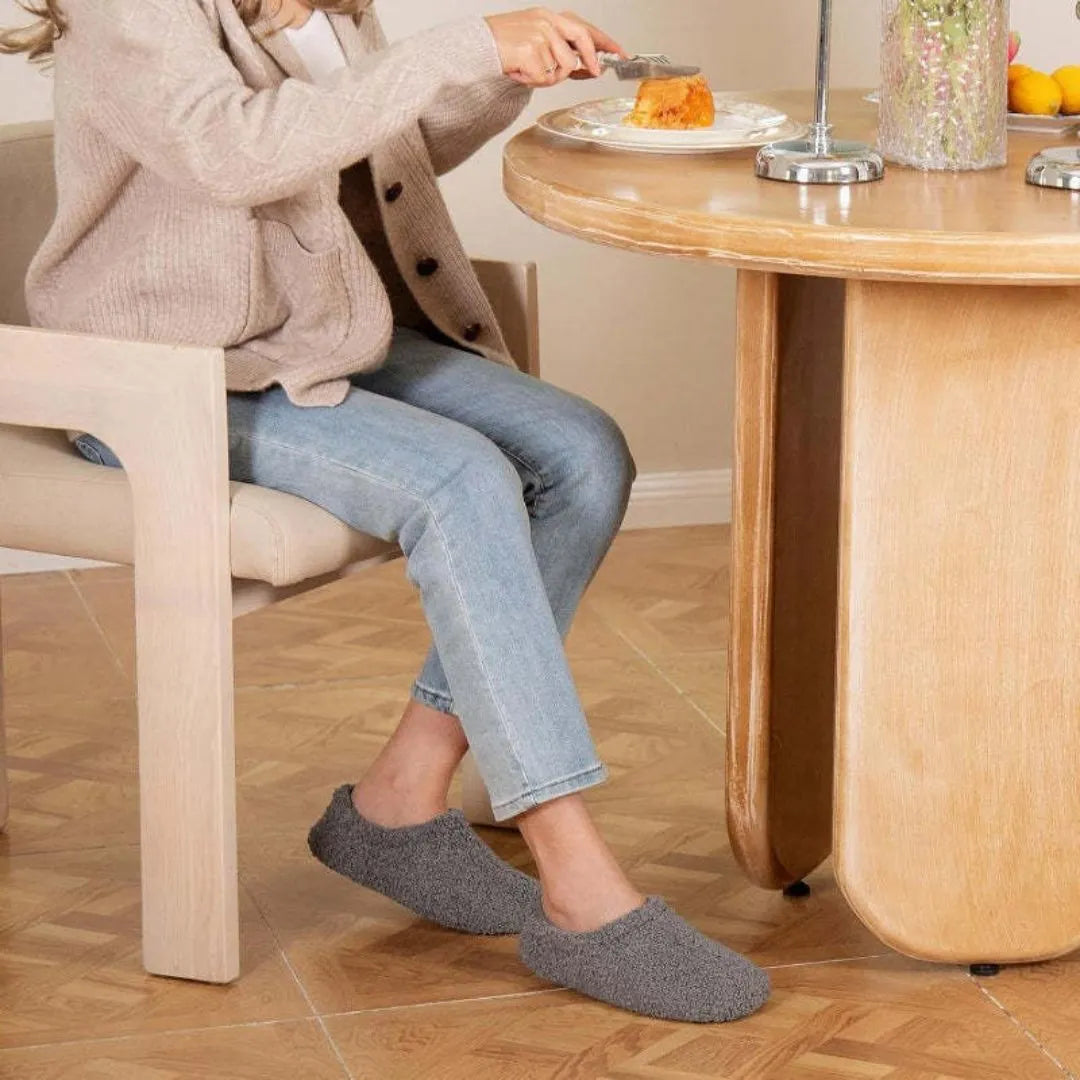 Mocassins cocooning à mémoire de forme