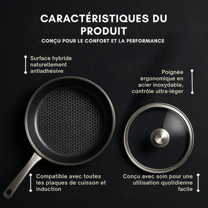 Poêle Hybride Antiadhésive