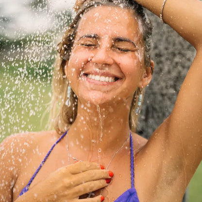 Pompe de Douche Camping Rechargeable