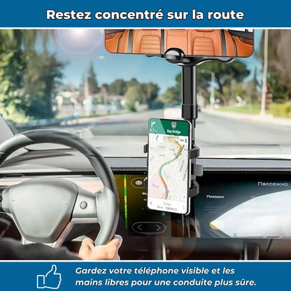 Support de téléphone 360° pour voiture