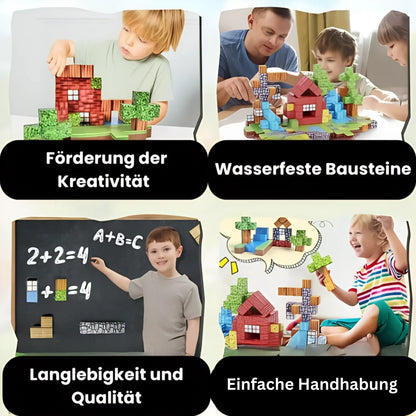 Magnetische Bauklötze für Kinder