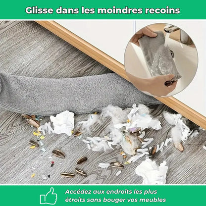 Plumeau télescopique ultra-plat