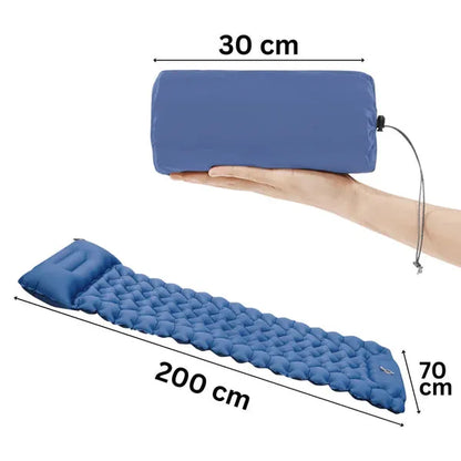 Matelas gonflable ultraléger et compact pour bivouac et camping