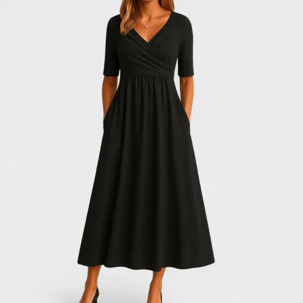 Élégante robe midi