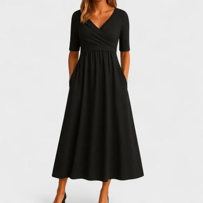 Élégante robe midi