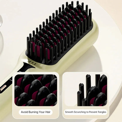 Brosse chauffante ionique