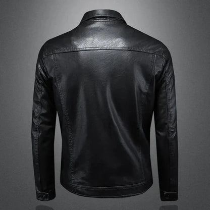 Veste en cuir premium pour homme