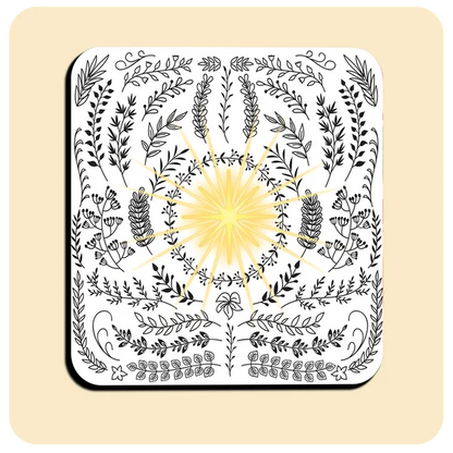 Dessous de verre lumineux