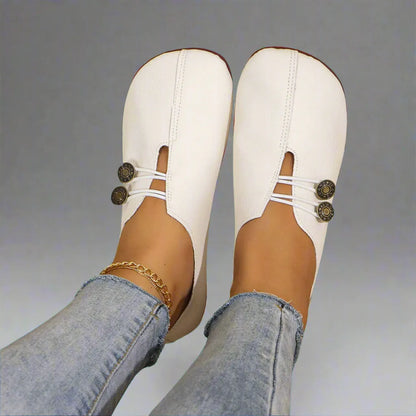 Mocassins en daim de chèvre premium