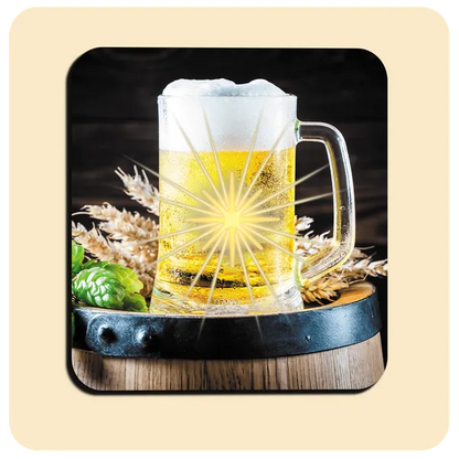 Dessous de verre lumineux