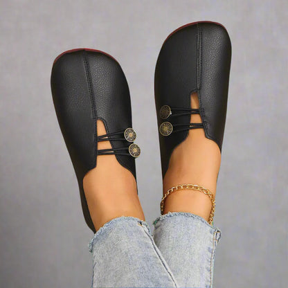 Mocassins en daim de chèvre premium