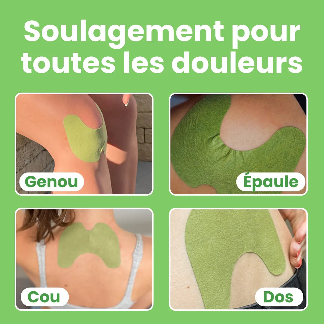 Patchs naturels apaisants pour douleurs articulaires