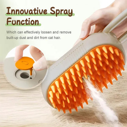 Brosse autonettoyante pour poils d’animaux