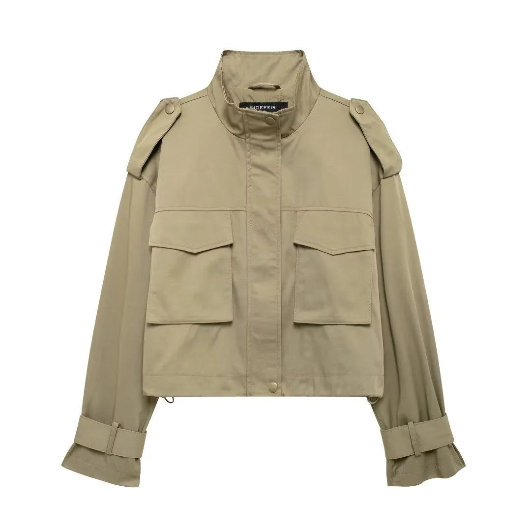 Ensemble cargo ample femme