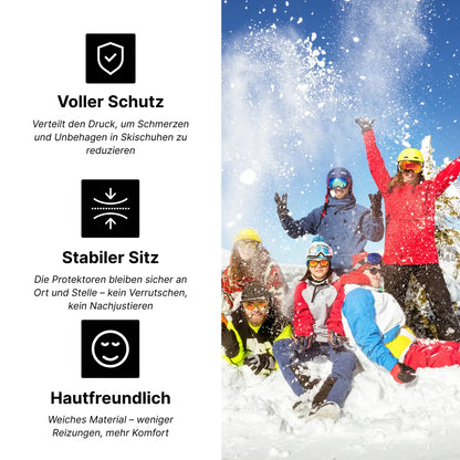 Protège-tibia pour le ski