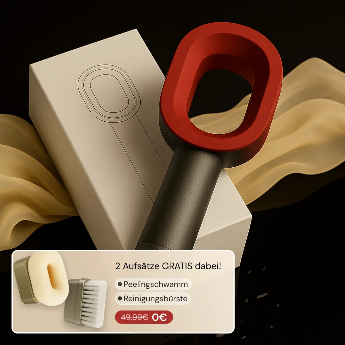 HydroPure 3-in-1 Premium Duschkopf