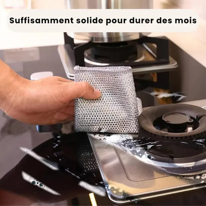 Chiffon Inox Réutilisable