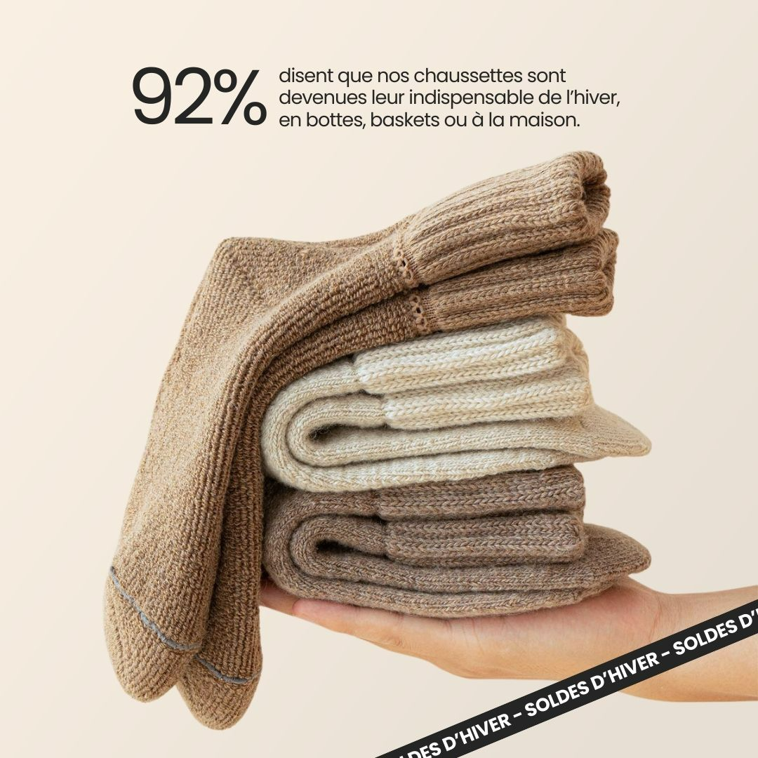 Ultraweiche Wintersocken