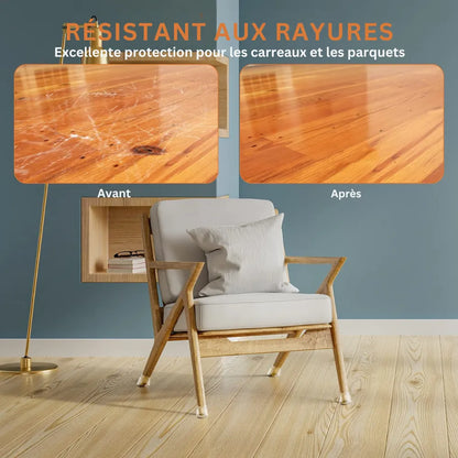 Protège-pieds en silicone pour chaises