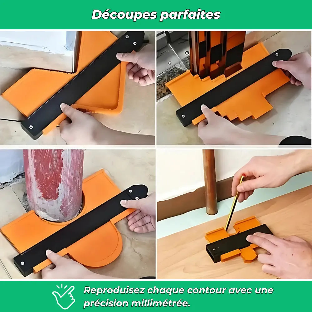 Jauge de contour 25 cm verrouillable