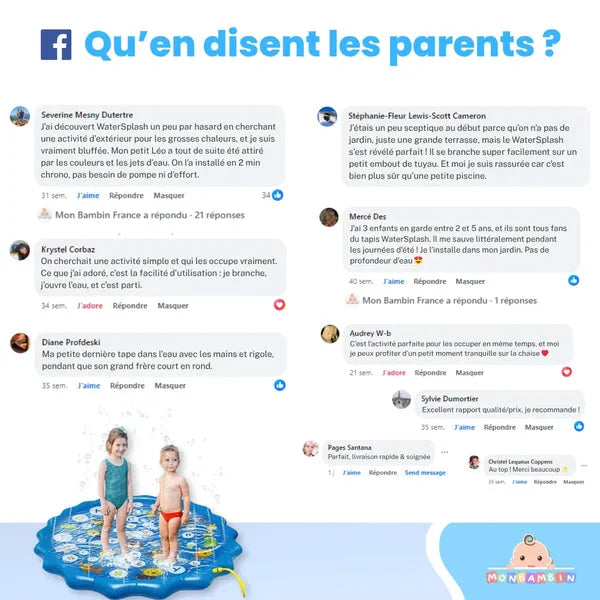 WaterSplash™-Wasserteppich