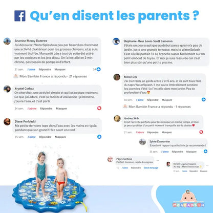 WaterSplash™-Wasserteppich