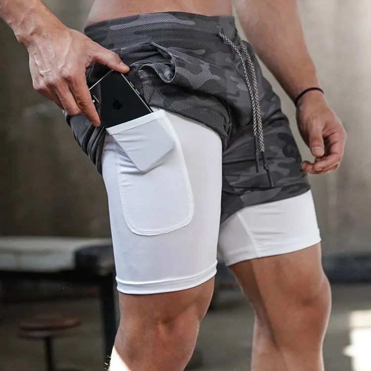 Sportshorts mit Tasche