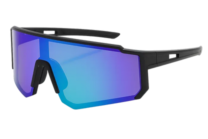 Lunettes de Soleil Sport Futuristes Galaxy Blanc