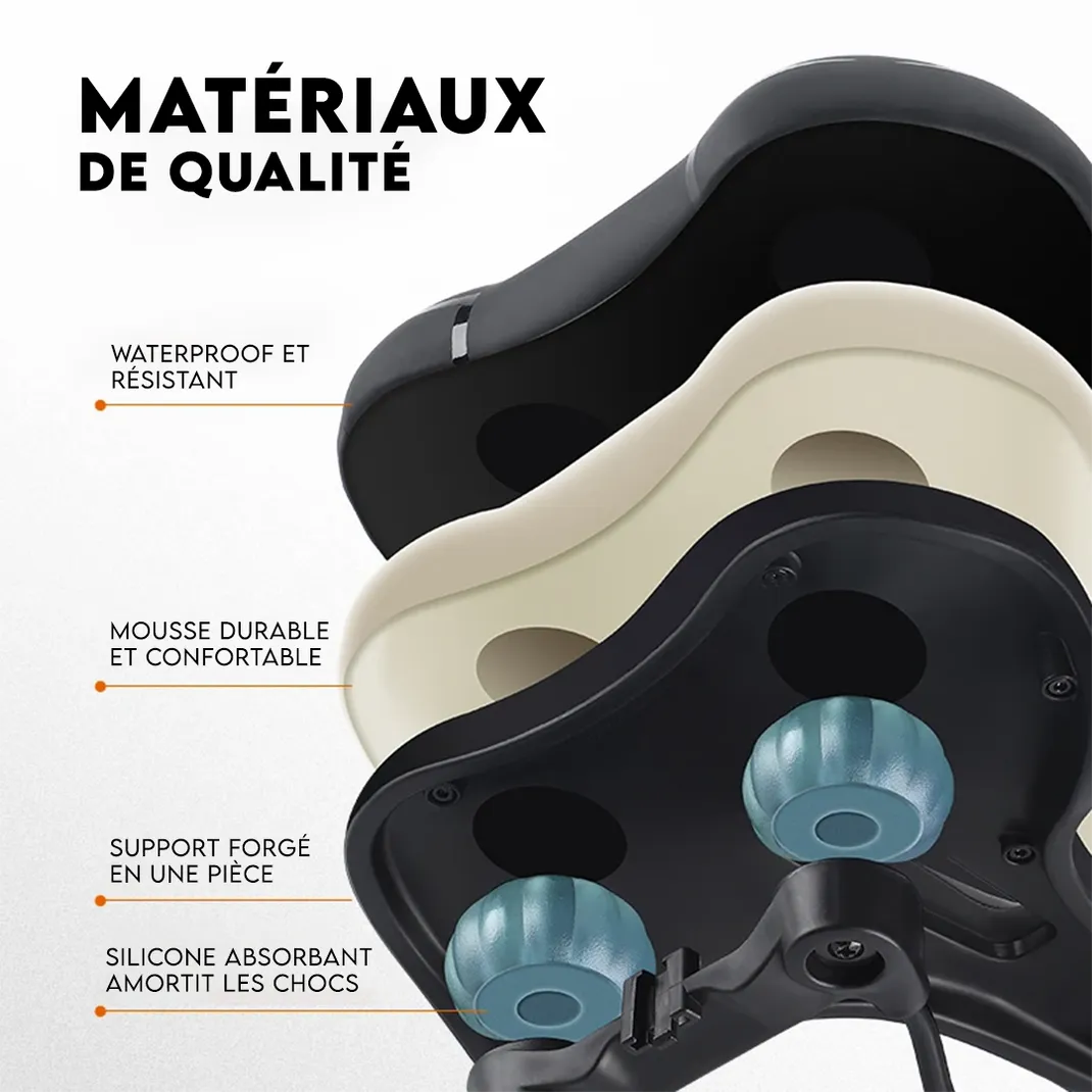 Selle de Vélo Ergonomique Confort+