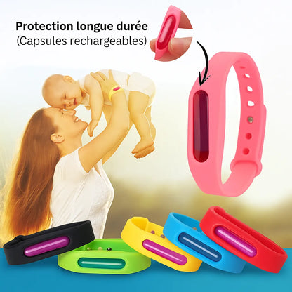Bracelet anti-moustiques naturel