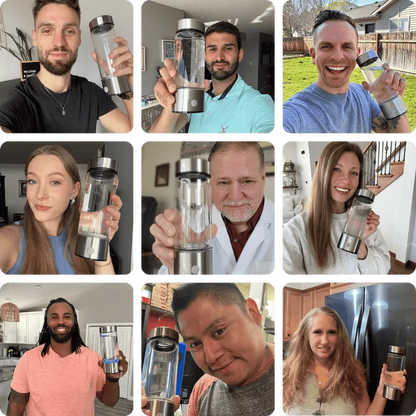 Hydrogen-Wasserflasche