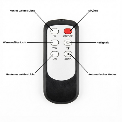 LED-Wandleuchte mit Direktanschluss