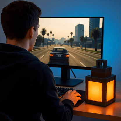 Pixel Retro Lanterne