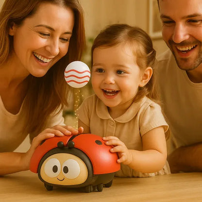 Jouet ballon coccinelle bébé