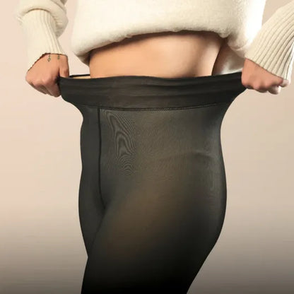Collant thermique ultra-doux femme