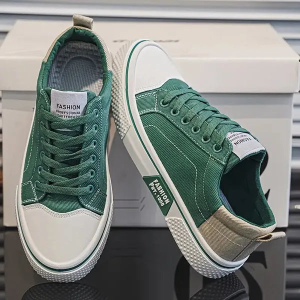 Sneaker en toile respirante