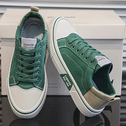 Sneaker en toile respirante