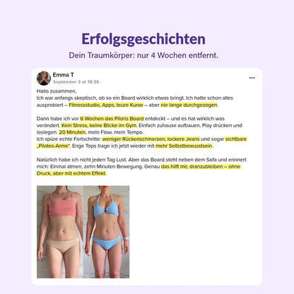 Planche de Pilates pliable