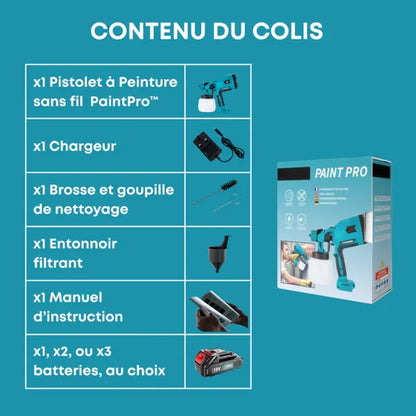 Pulvérisateur sans fil