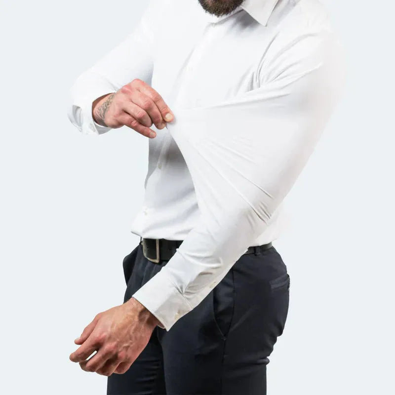 Elegantes Slim-Fit Hemd ohne Bügeln