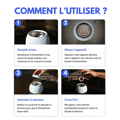 Nettoyeur à ultrasons pour appareils dentaires