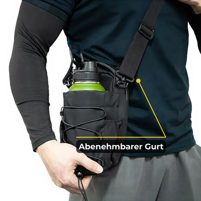 Kompakte Magnettasche für Flasche und Zubehör